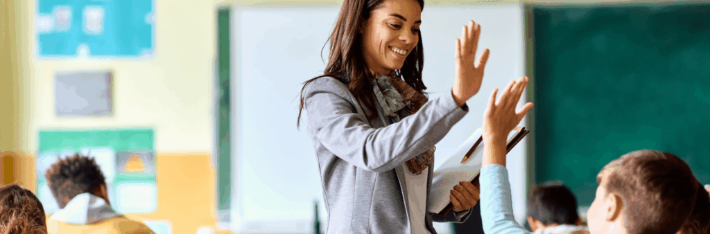 High performing teacher in our episode about managing resistance to change