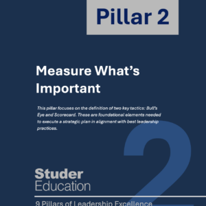 Pillar 2: Measure What’s Important (Guidebook – Pack of 10)