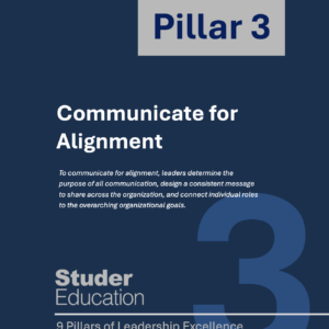 Pillar 3: Communicate for Alignment (Guidebook – Pack of 10)