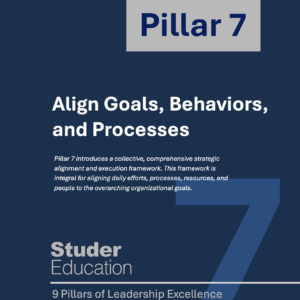 Pillar 7: Align Goals, Behaviors, and Processes (Guidebook – Pack of 10)