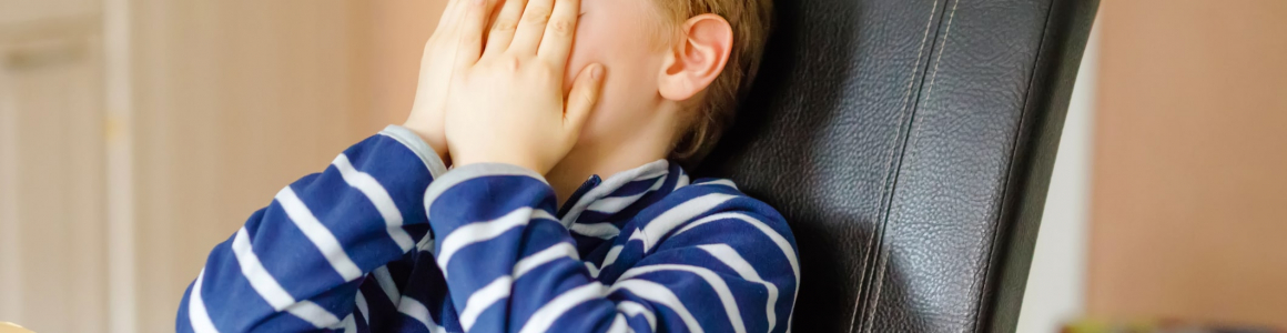 child crying during homework